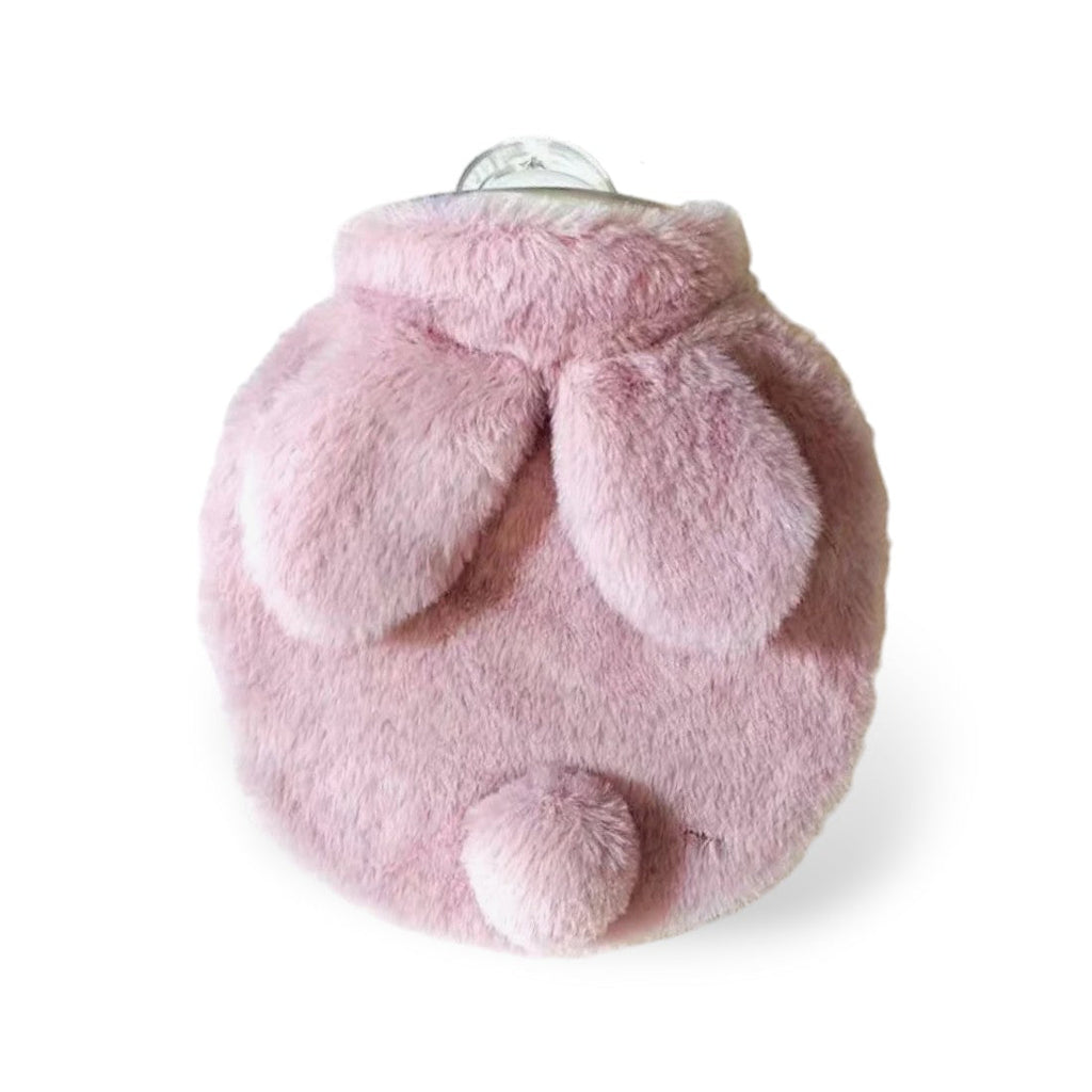 Wärmflasche Kuscheltier rund mit Hasenohren