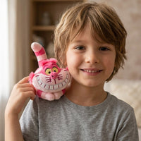 Grinsekatze Kuscheltier magnetisch für die Schulter Alice im Wunderland