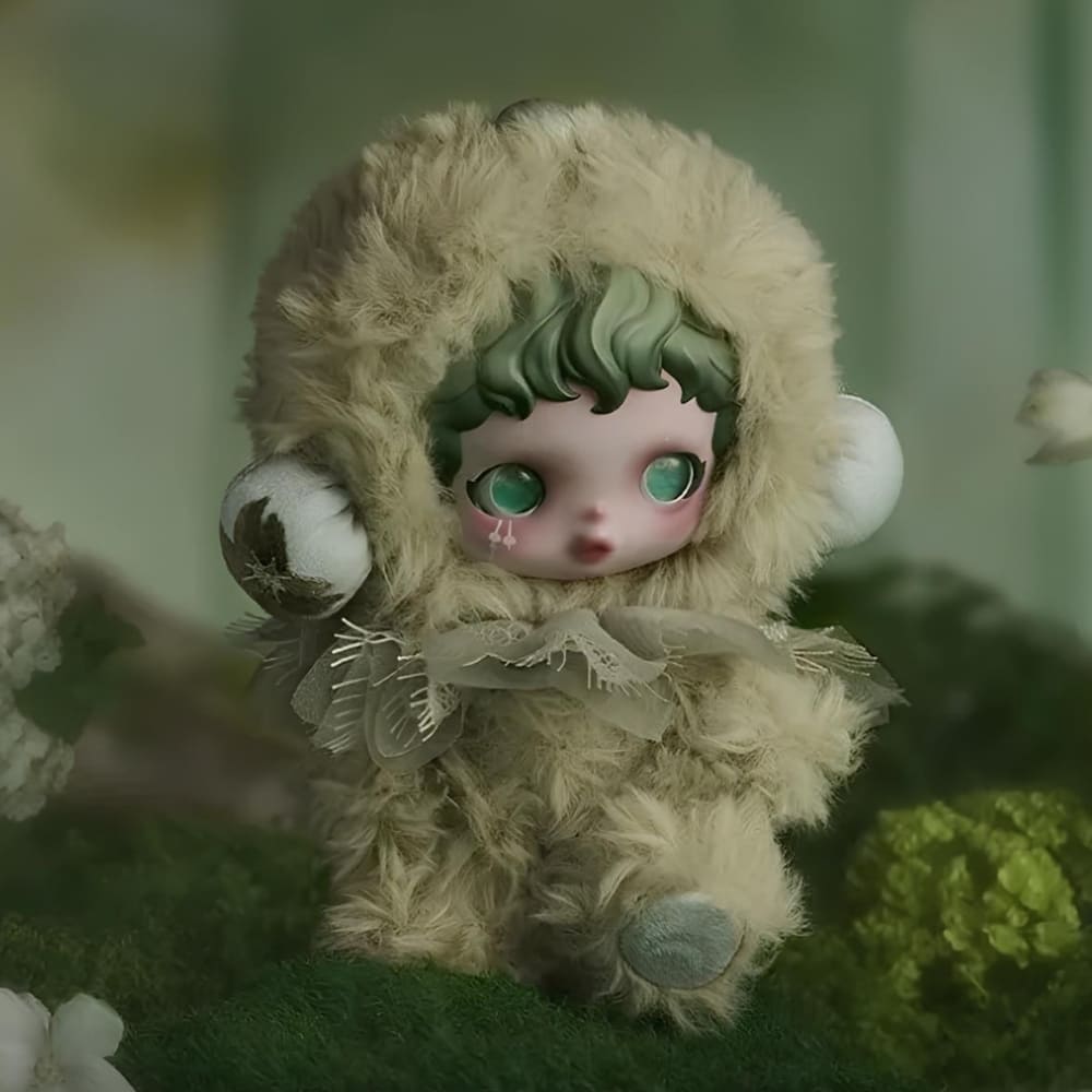 Skullpanda Blumenthema Blind Box Kuscheltier