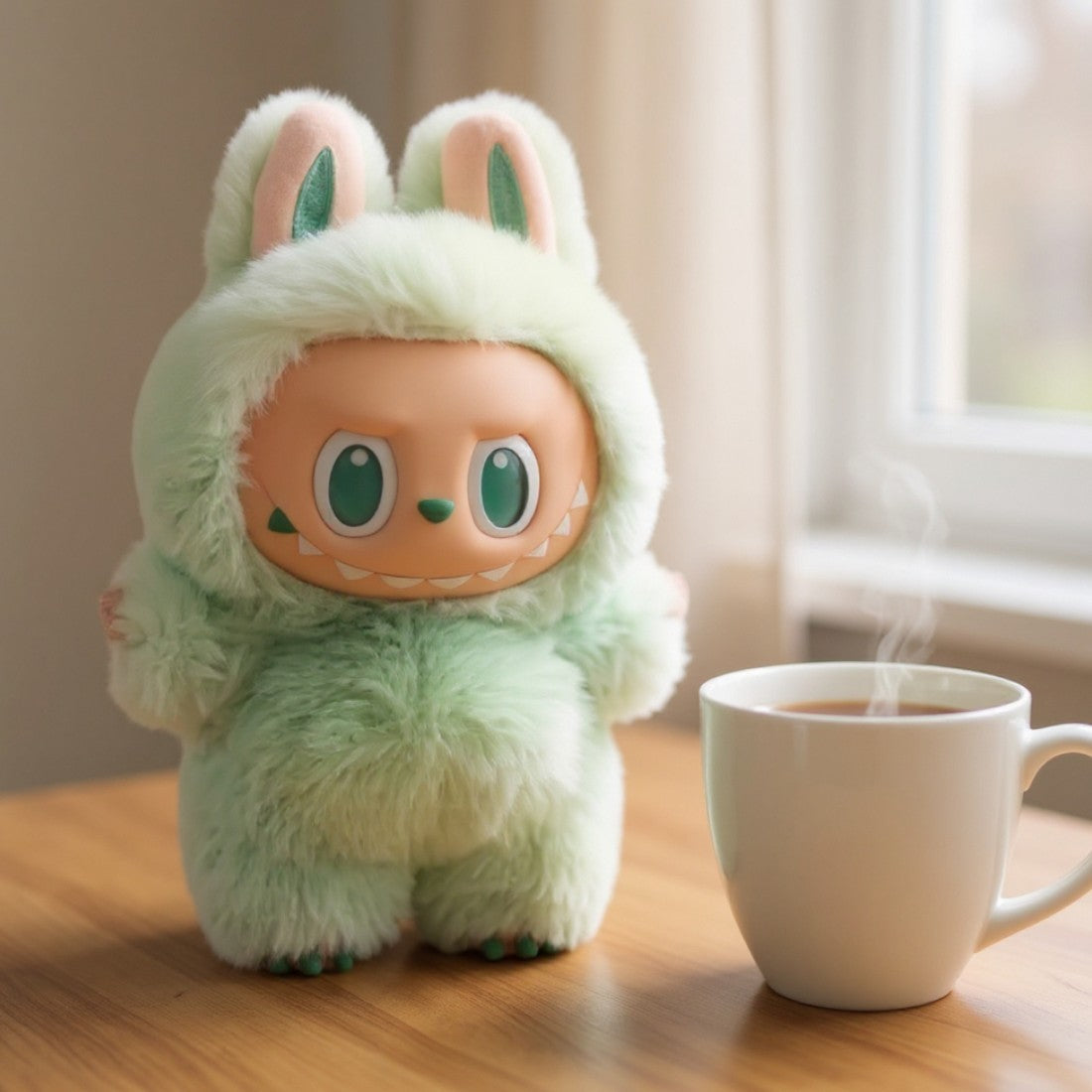 Blind Box Kuscheltier im Labubu-Stil Regenbogen (inoffiziell)