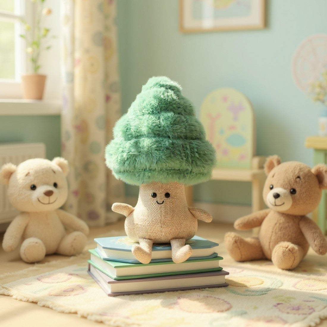 Kleiner Tannenbaum Kuscheltier Kawaii