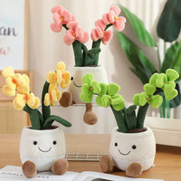 Orchidee Kuscheltier Kawaii sanft und bunt