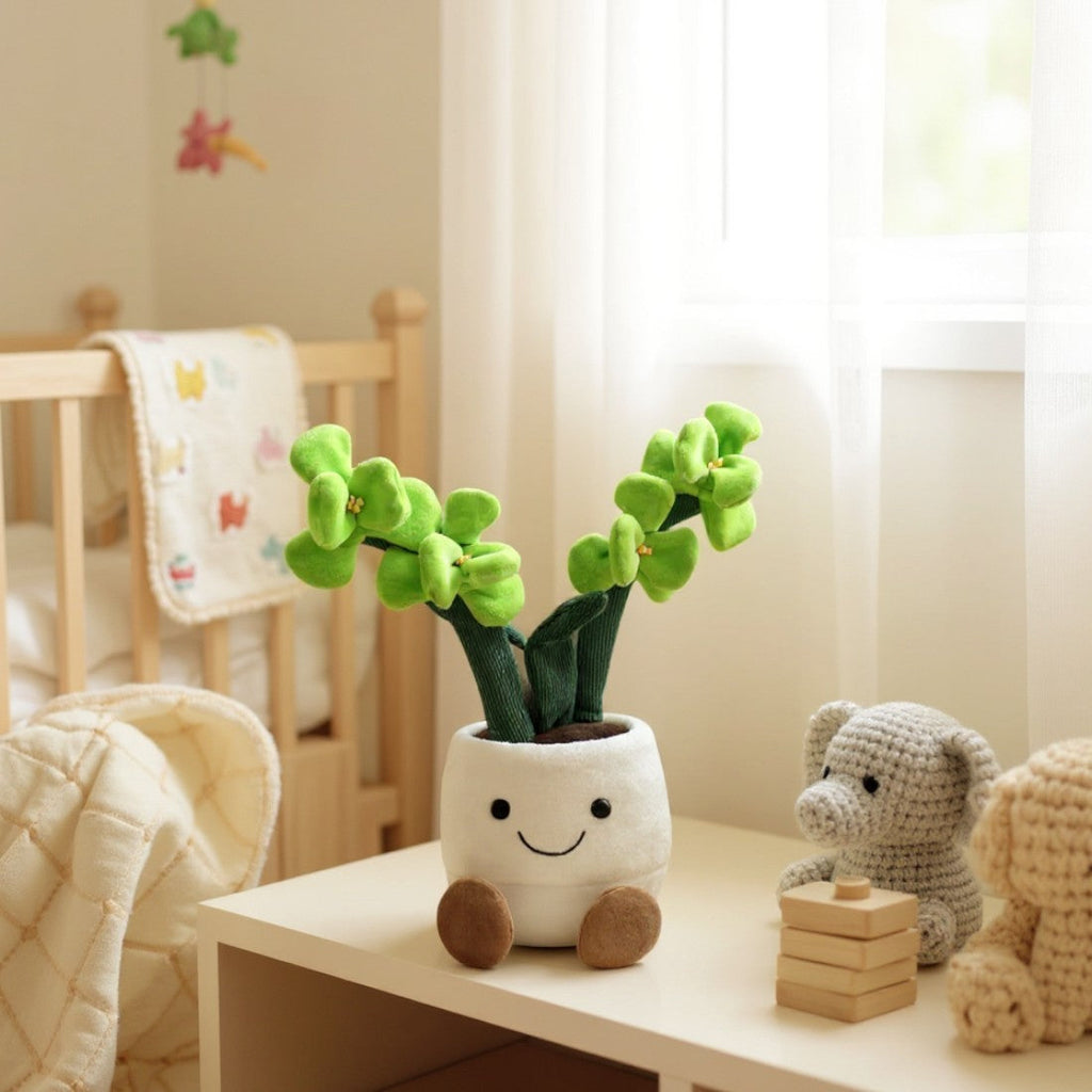 Orchidee Kuscheltier Kawaii sanft und bunt