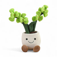 Orchidee Kuscheltier Kawaii sanft und bunt