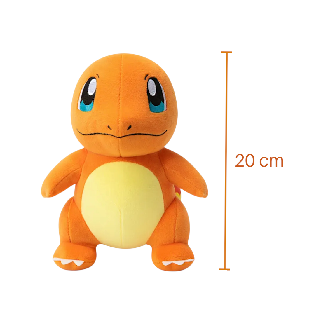 Glumanda Kuscheltier Pokémon feurig