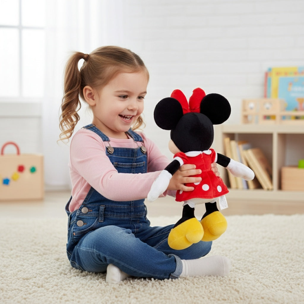 Minnie Kuscheltier ikonisches rotes Kleid