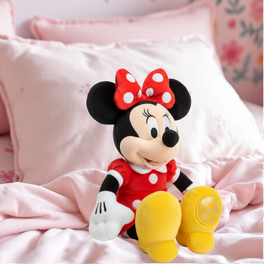 Minnie Kuscheltier ikonisches rotes Kleid