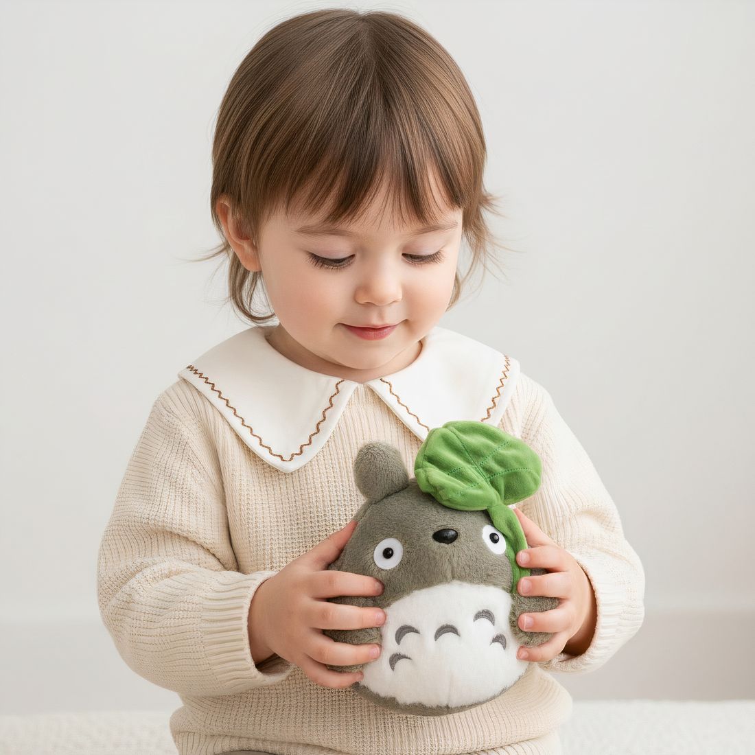 Totoro Ghibli Kuscheltier rund und kuschelweich