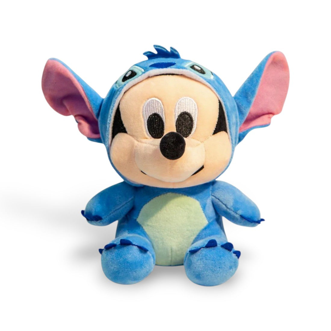 Baby-Mickey-Kuscheltier im Stitch-Kostüm