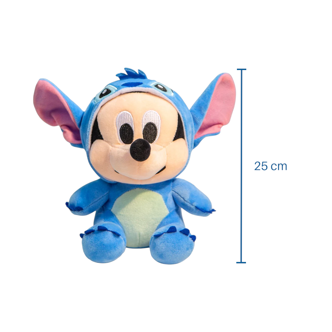 Baby-Mickey-Kuscheltier im Stitch-Kostüm