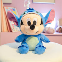 Baby-Mickey-Kuscheltier im Stitch-Kostüm