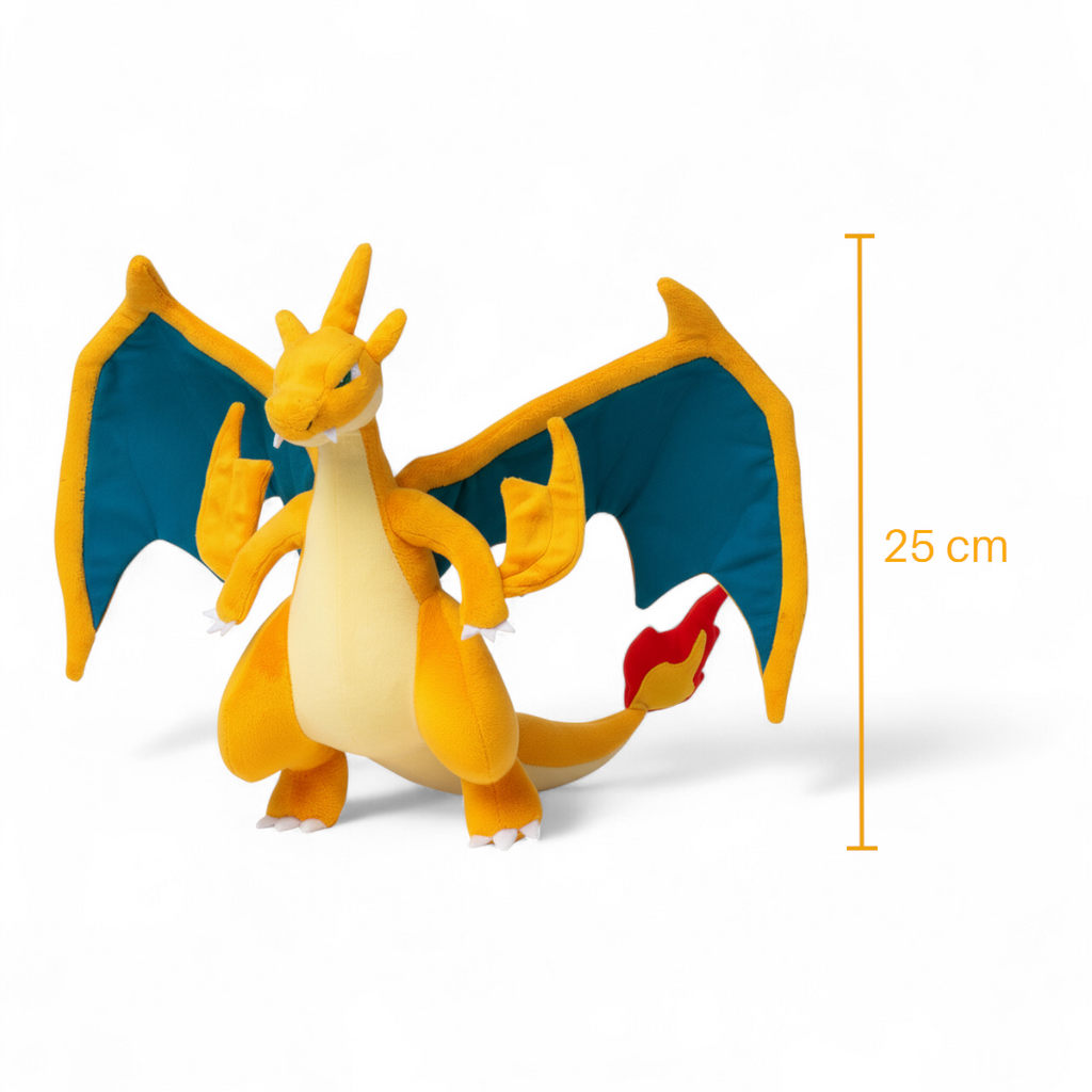 Glurak Kuscheltier Pokémon brüllend