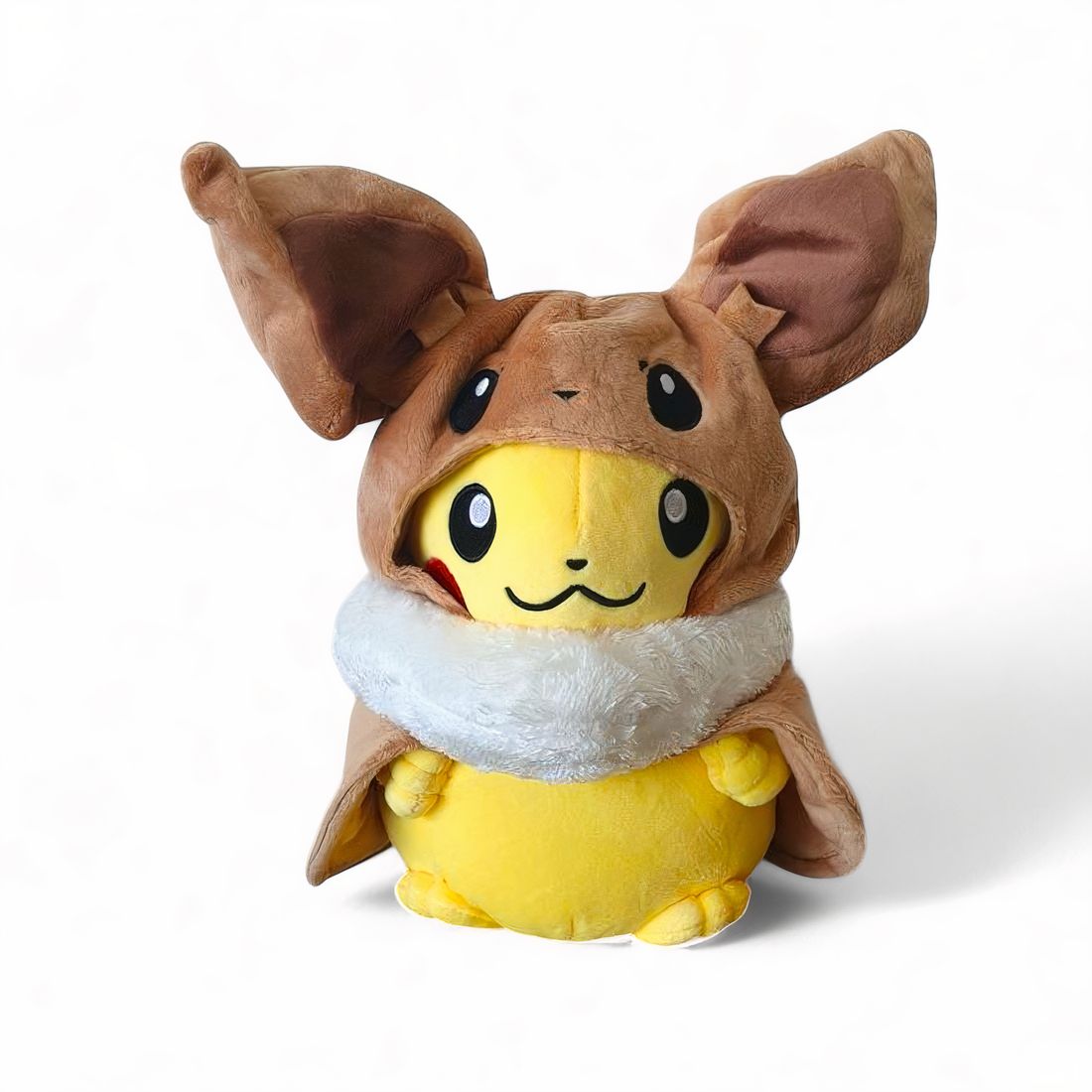 Pikachu Kuscheltier Pokémon verkleidet als Evoli