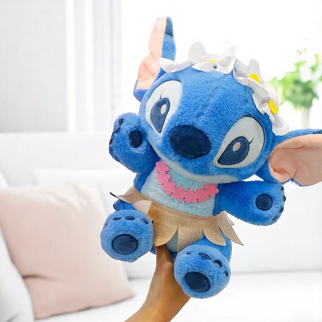 Stitch Kuscheltier im Hawaii-Look