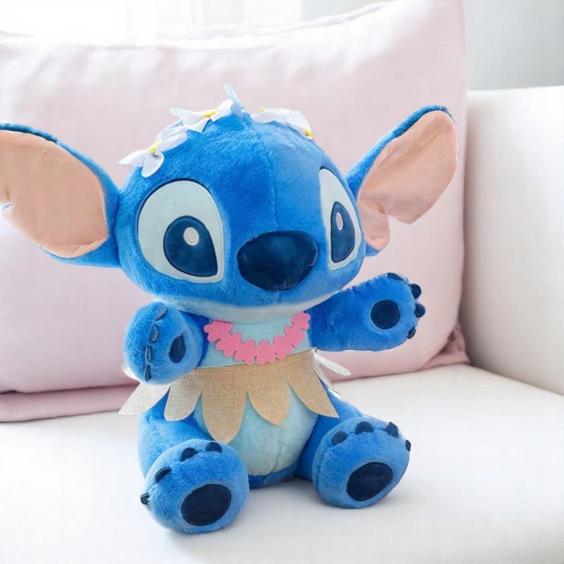 Stitch Kuscheltier im Hawaii-Look