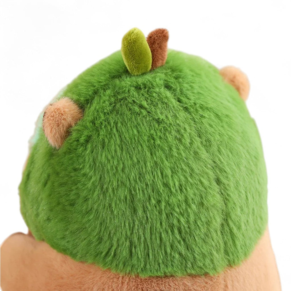 Capybara Kuscheltier mit Getränk und lustiger Mütze