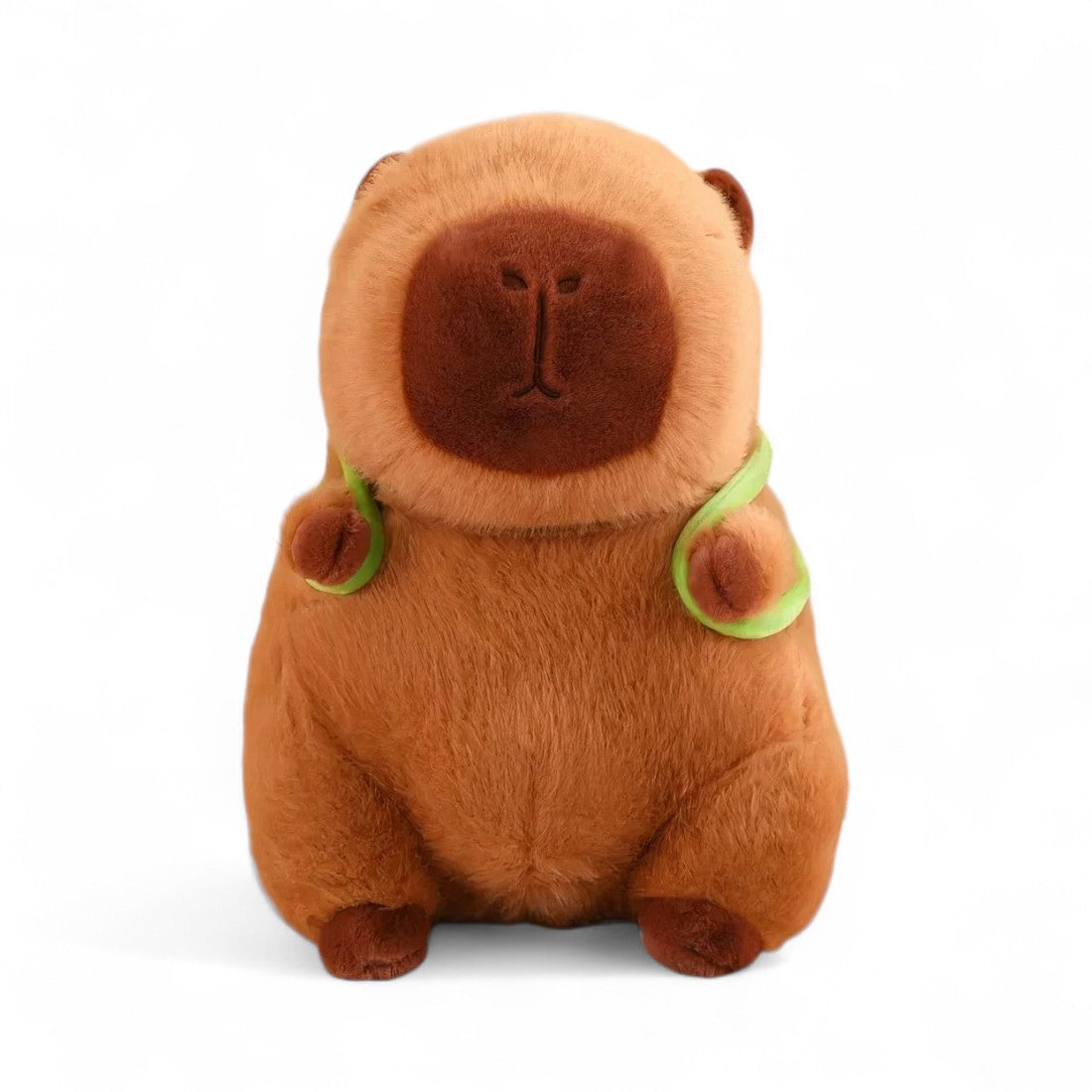 Capybara Kuscheltier mit Schildkröten-Rucksack