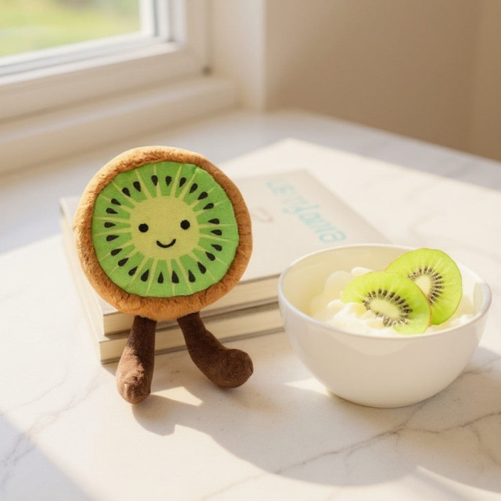 Kiwi Kuscheltier Kawaii fröhlich