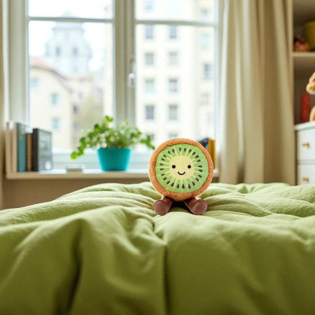Kiwi Kuscheltier Kawaii fröhlich