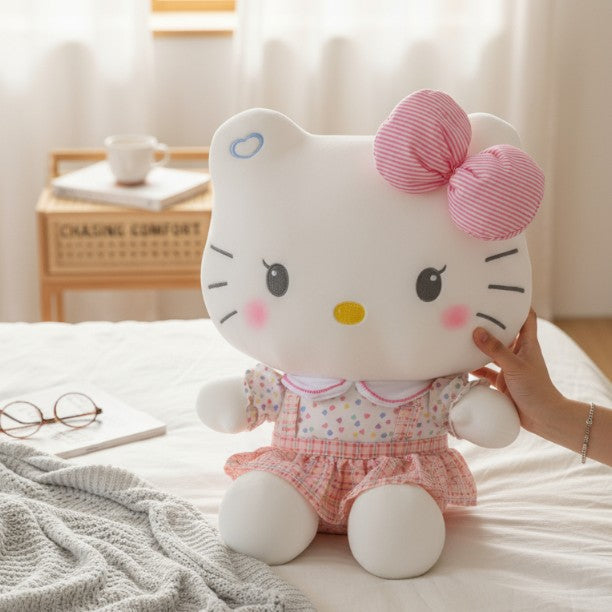 Hello Kitty Kuscheltier zart und stylisch in Pastellrosa
