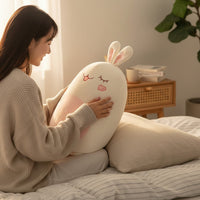 Großer Hase Plüschkissen weich und squishy