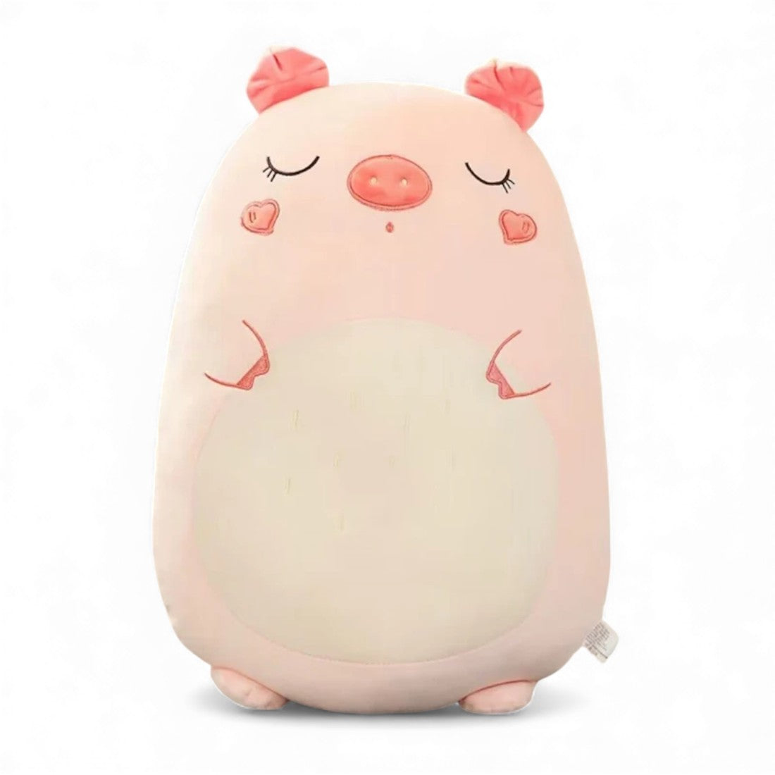 Rosa Schweinchen Plüschkissen kuschelig und squishy