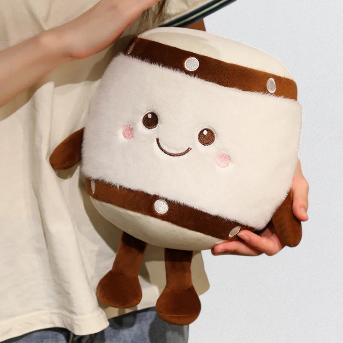 Trommel Kuscheltier Kawaii fröhlich