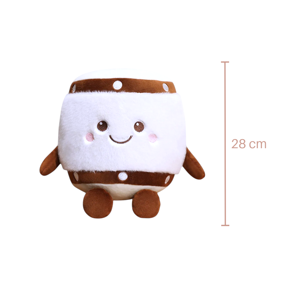 Trommel Kuscheltier Kawaii fröhlich
