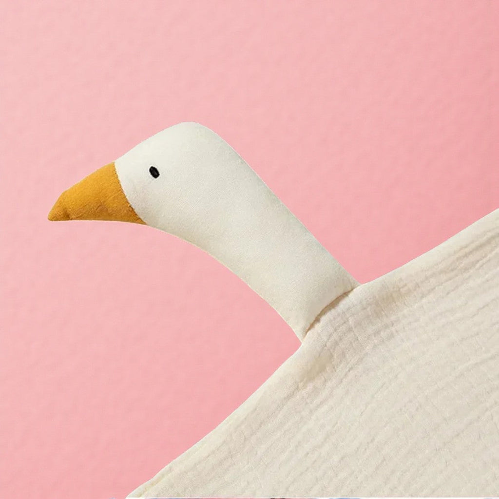 Schmusetuch Gans für Babys