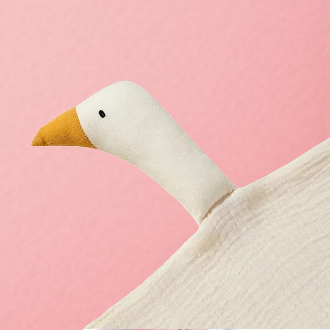 Schmusetuch Gans für Babys