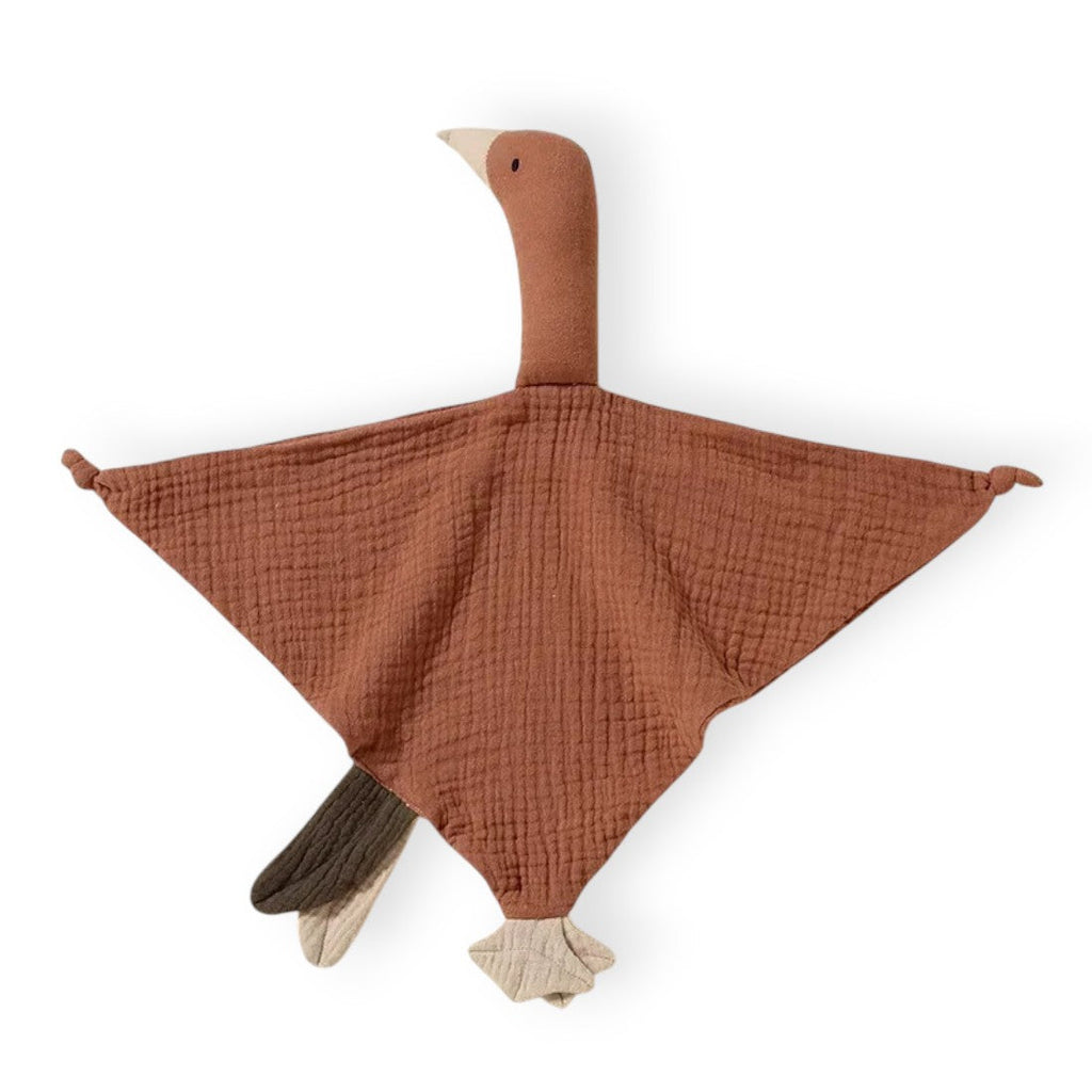 Schmusetuch Gans für Babys