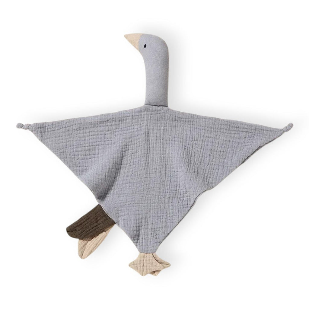 Schmusetuch Gans für Babys