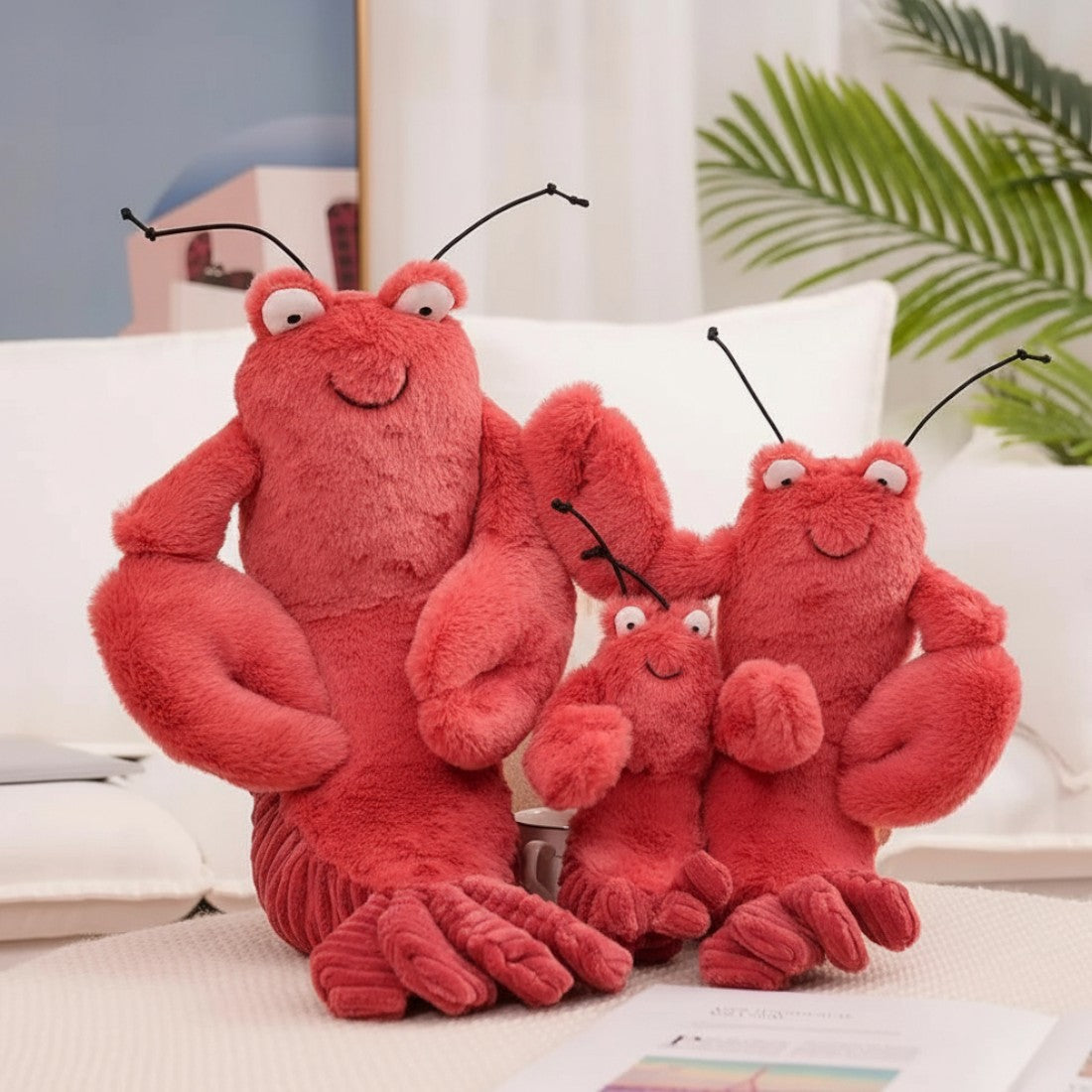 Hummer Kuscheltier ganz weich