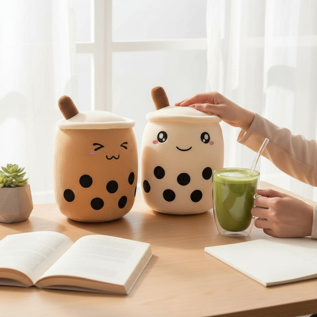 Kawaii-Bubble-Tea-Kuscheltier Creamy