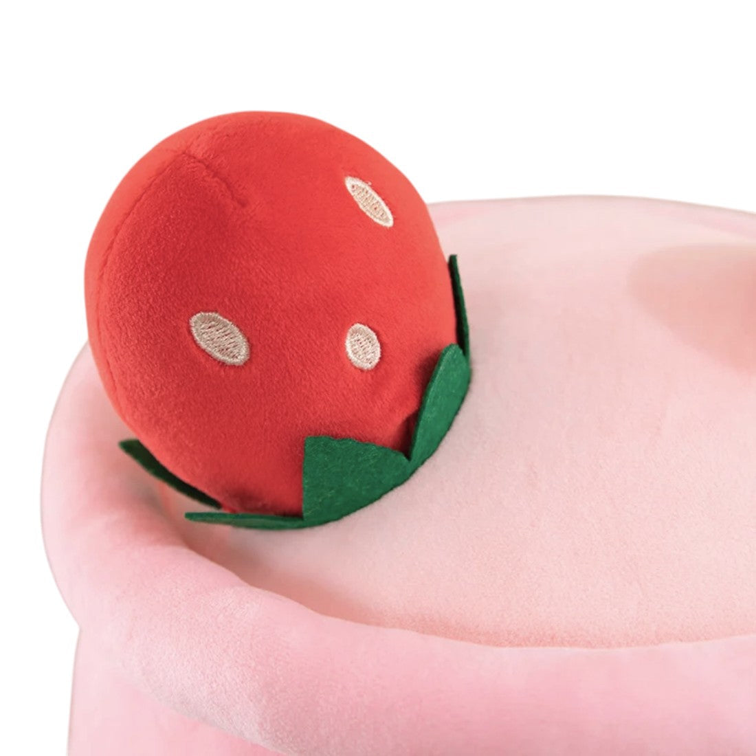Bubble Tea Erdbeere Kuscheltier kawaii mit Frucht