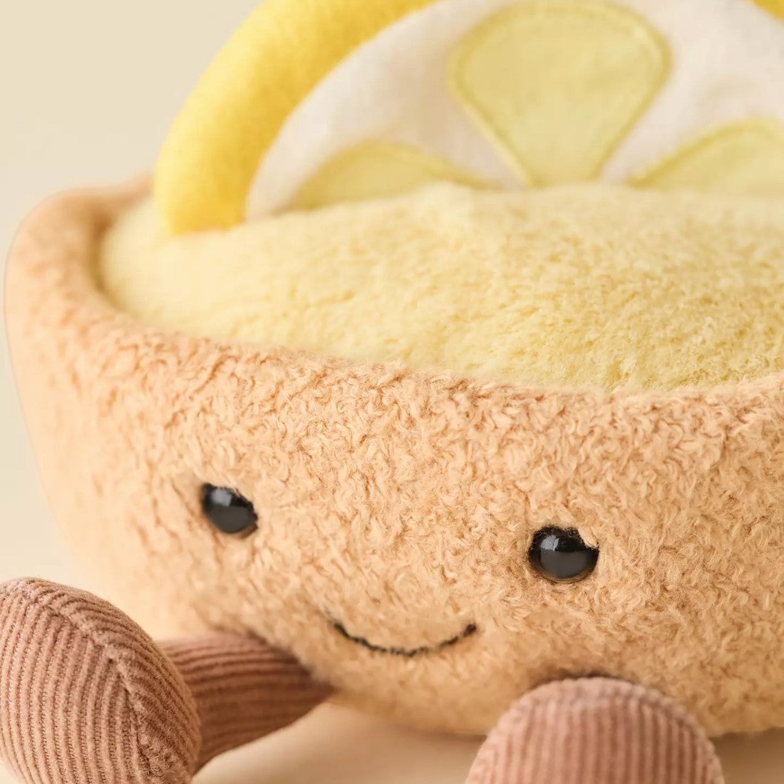 Zitronentarte Kuscheltier spritzig kawaii