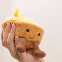 Zitronentarte Kuscheltier spritzig kawaii