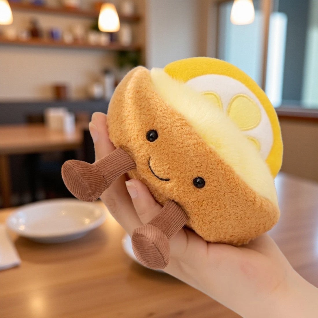 Zitronentarte Kuscheltier spritzig kawaii