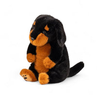 Rottweiler Kuscheltier naturgetreu zum Kuscheln