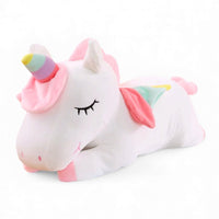 Liegendes Einhorn-Kuscheltier für Kinder