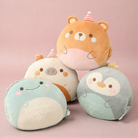 Rundes Squishmallow-Style Plüschkissen
