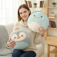 Rundes Squishmallow-Style Plüschkissen