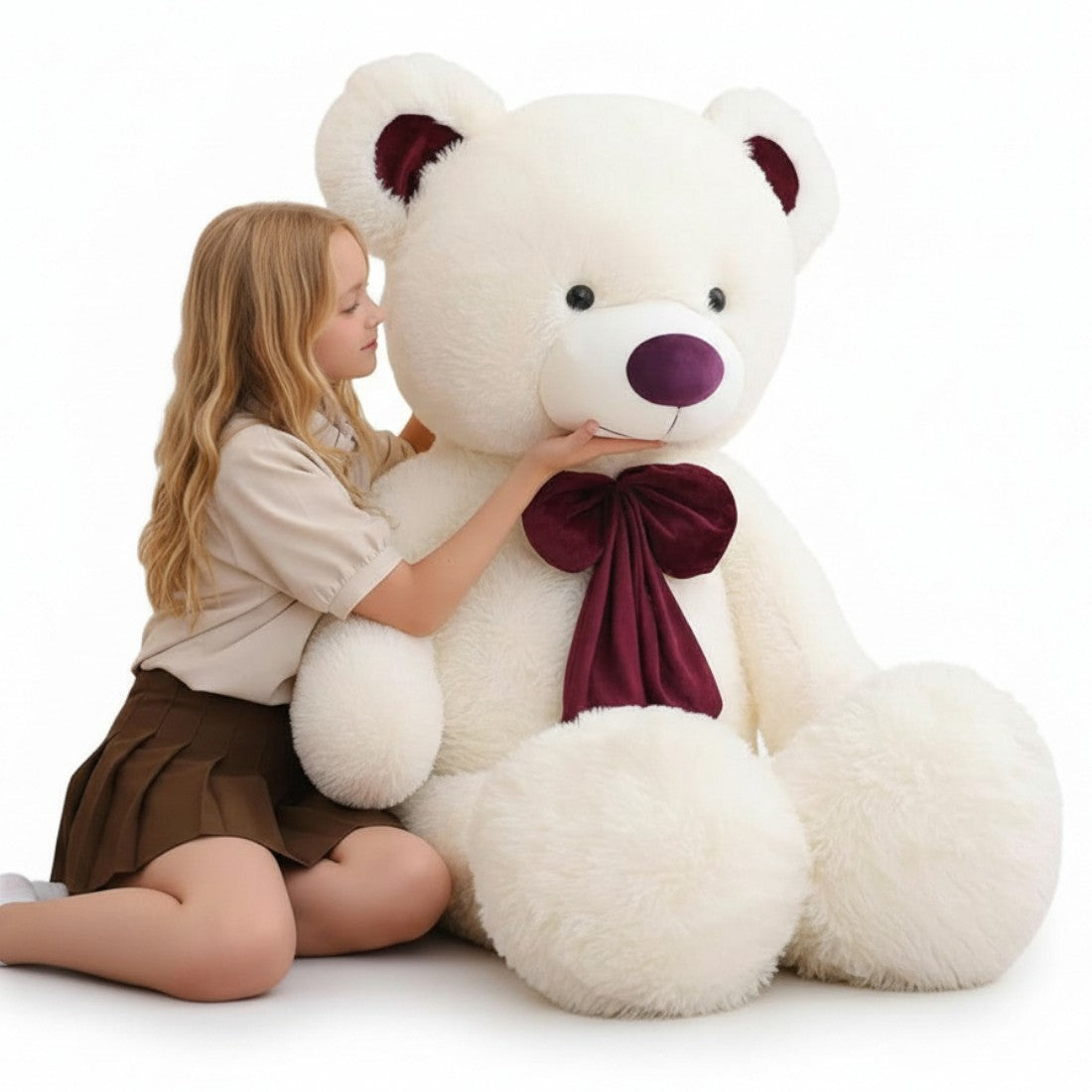 Teddybär XXL flauschig – mehrere Farben
