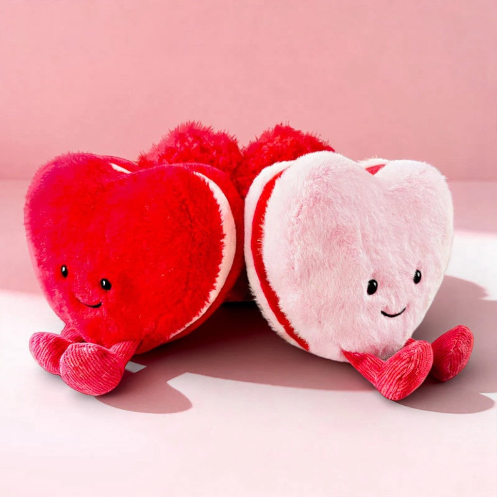 Herz Kuscheltier Liebe Rosa 10 cm Valentinstag