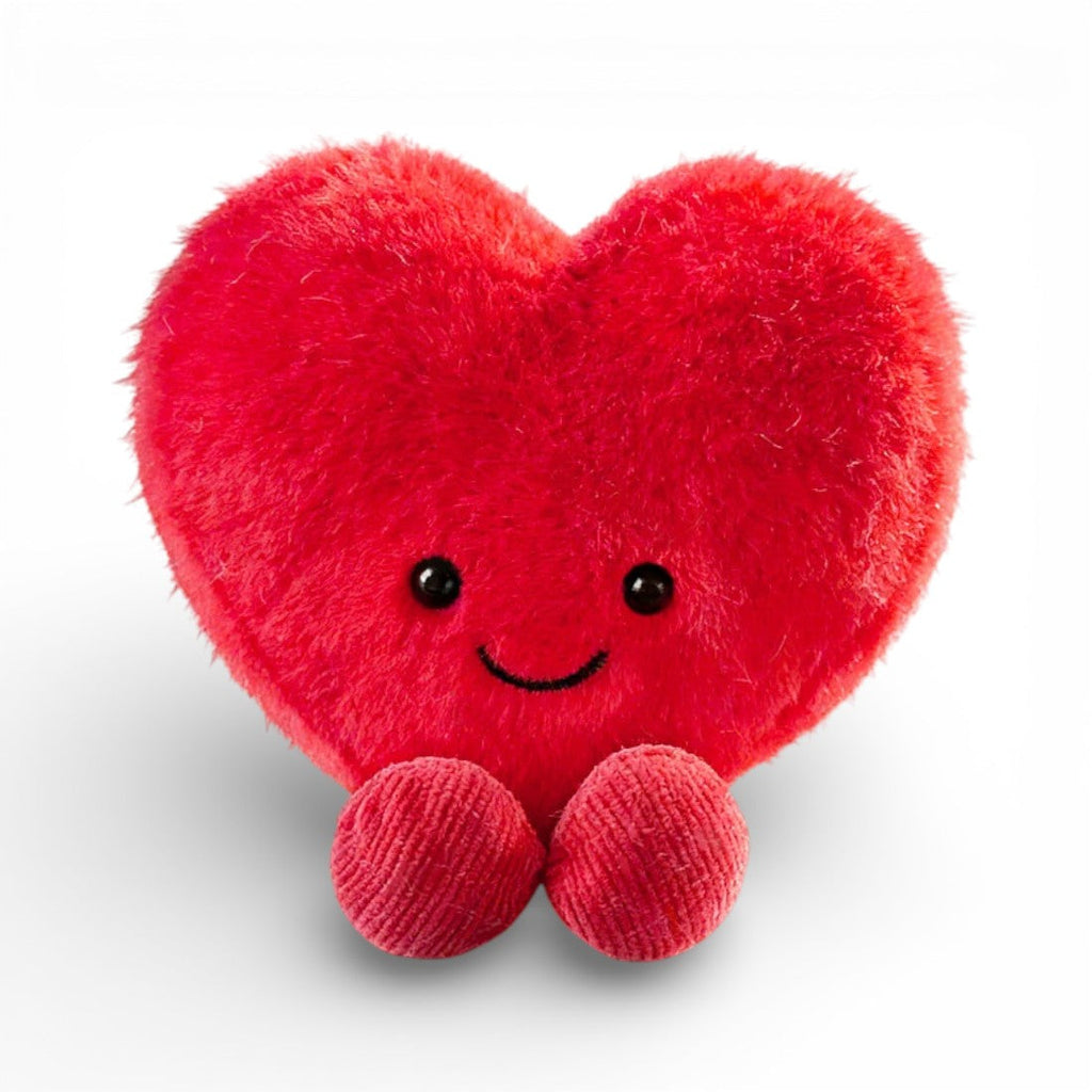 Herz Kuscheltier Liebe Rosa 10 cm Valentinstag