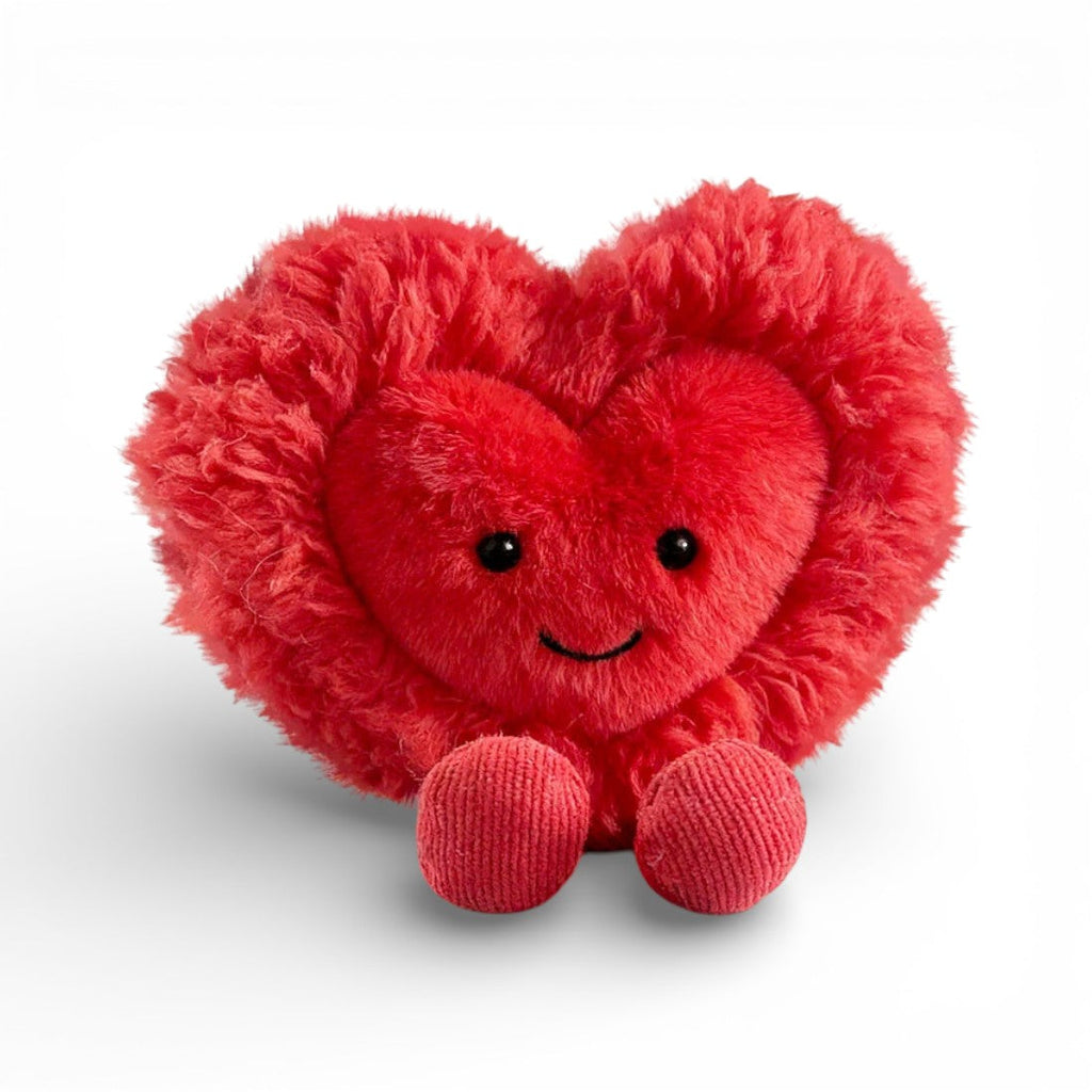 Herz Kuscheltier Liebe Rosa 10 cm Valentinstag