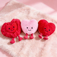 Herz Kuscheltier Liebe Rosa 10 cm Valentinstag
