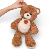 Hellbrauner Teddybär Kuscheltier warmherzig