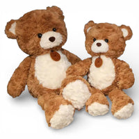 Hellbrauner Teddybär Kuscheltier warmherzig