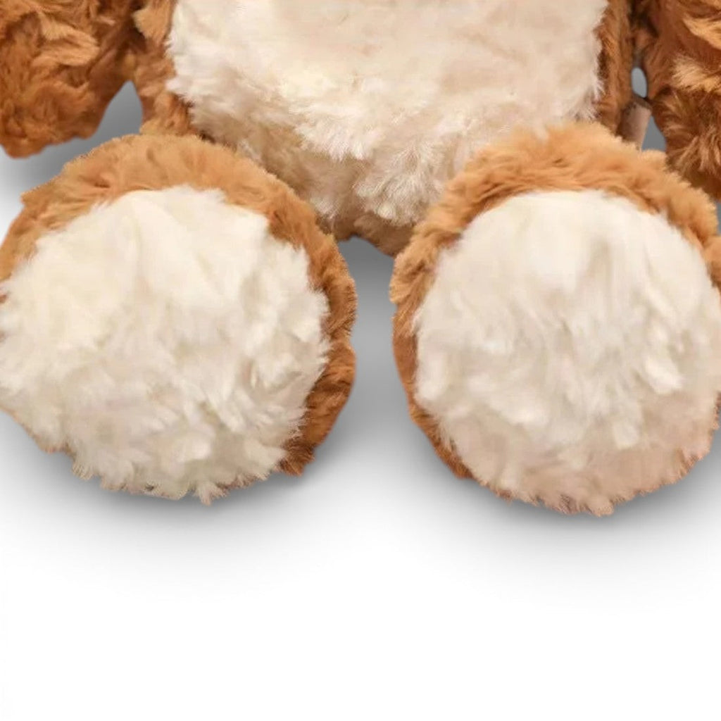 Hellbrauner Teddybär Kuscheltier warmherzig